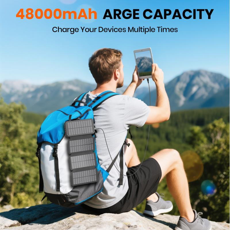 Vomli™ 48000mAh Solar Charger Power Bank