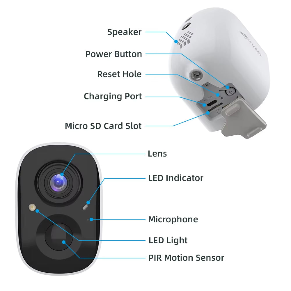 Vomli™ Wireless Cameras for Home Outdoor Security