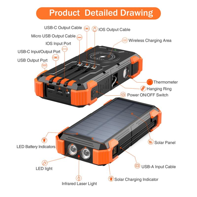 Vomli™ Solar Charger Power Bank